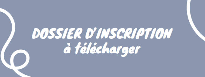 Dossier d'inscription CAP